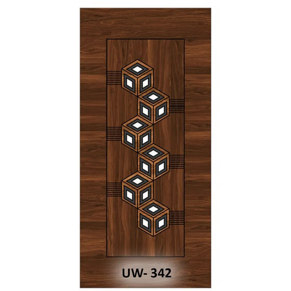 Digital Printed WPC Door 30mm- UW342