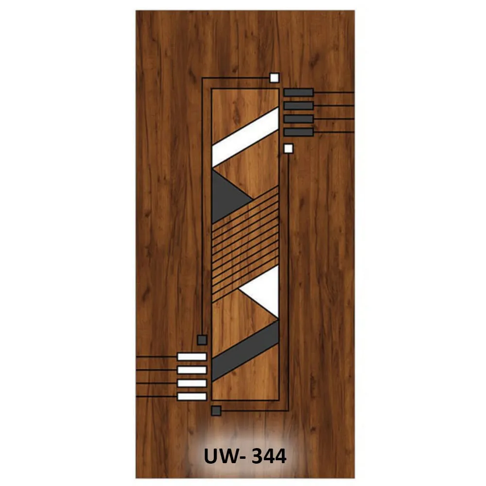 Digital Printed WPC Door 30mm- UW344
