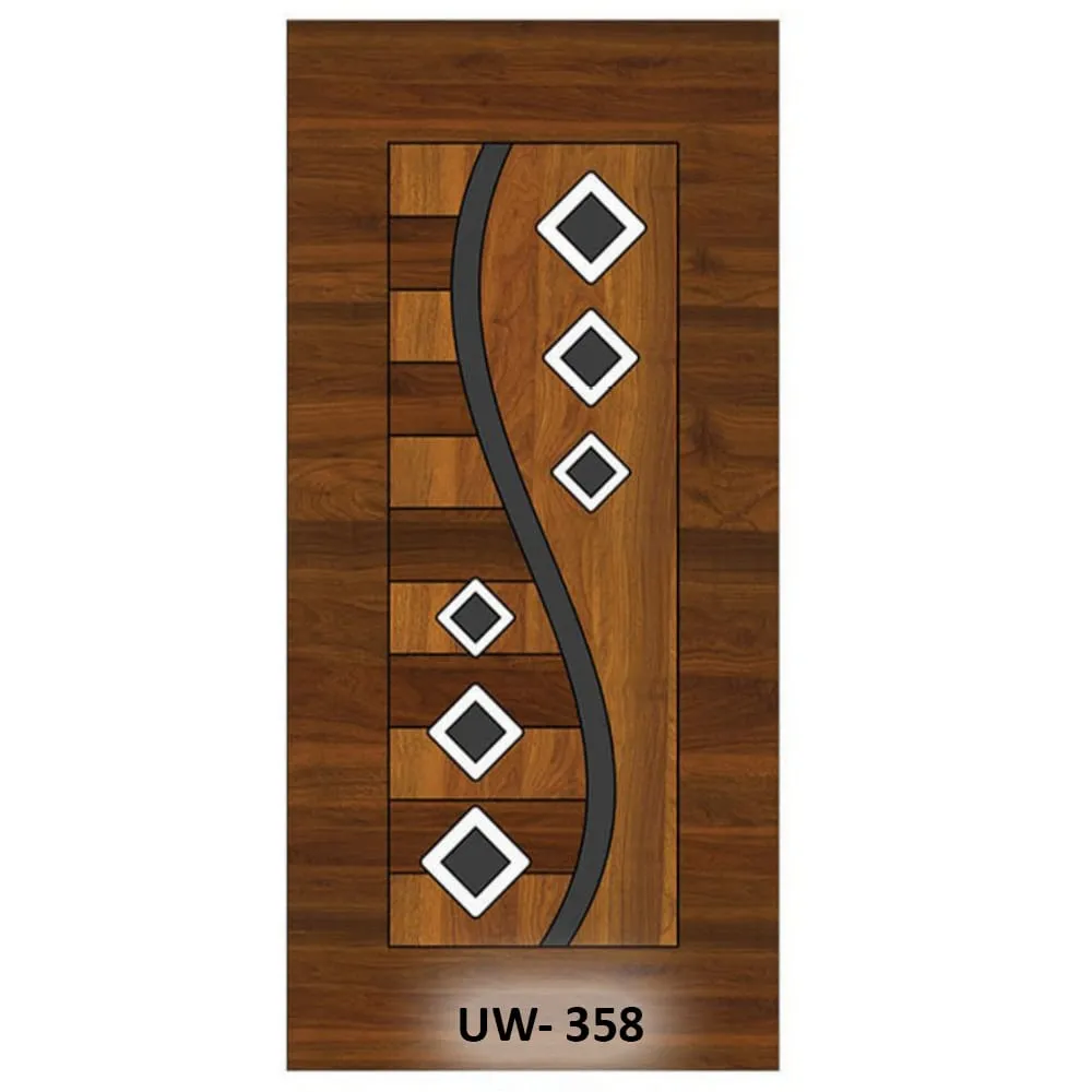 Digital Printed WPC Door 30mm- UW358