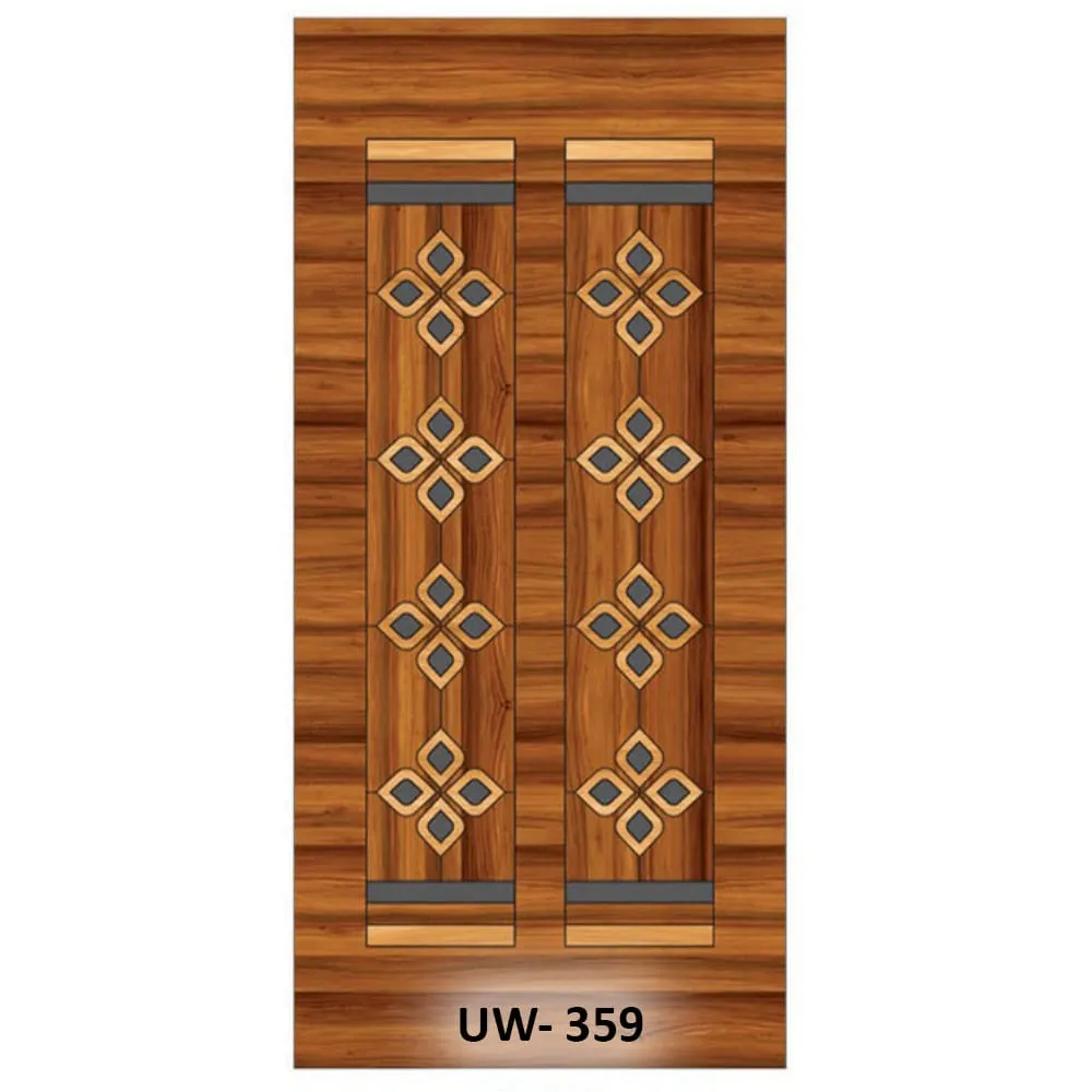 Digital Printed WPC Door 30mm- UW359