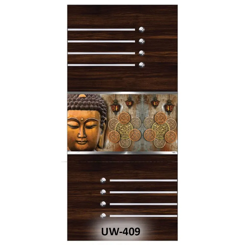 Digital Printed WPC Door 30mm- UW409