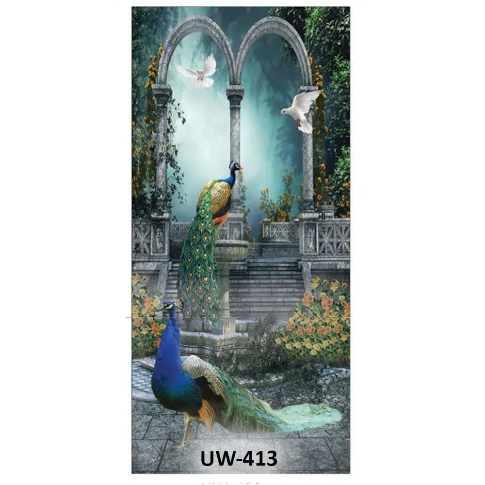 Digital Printed WPC Door 30mm- UW413