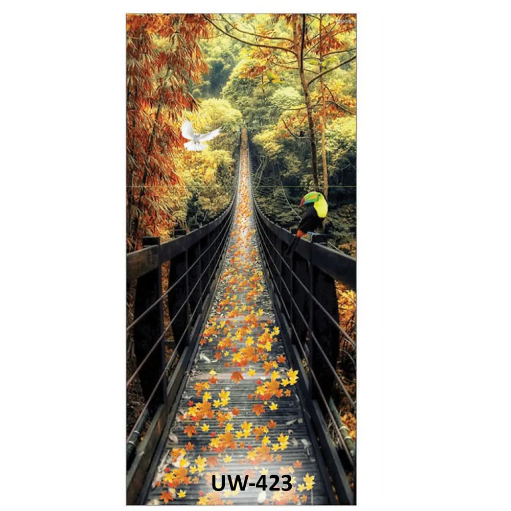 Digital Printed WPC Door 30mm- UW423