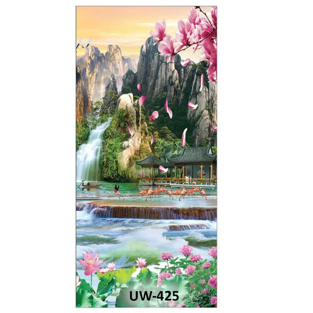 Digital Printed WPC Door 30mm- UW425