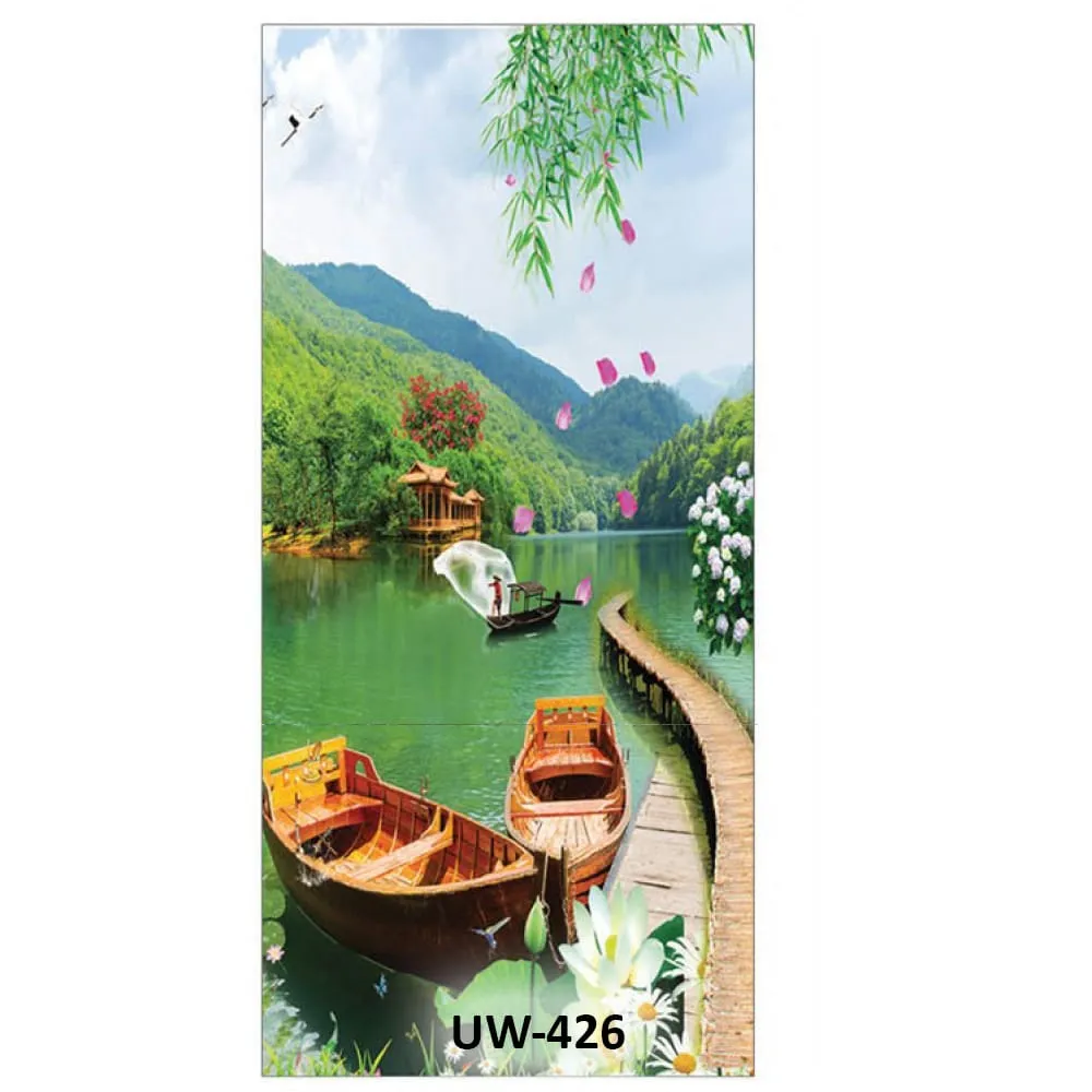 Digital Printed WPC Door 30mm- UW426