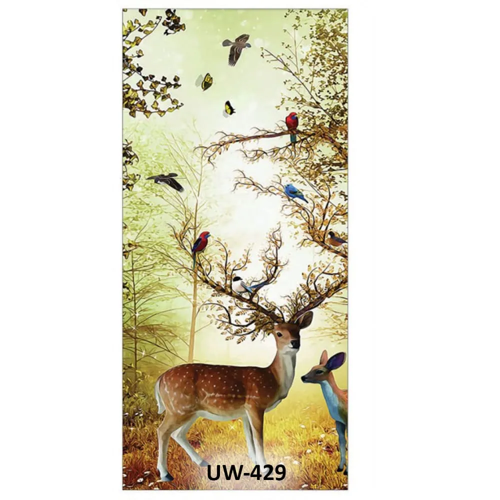 Digital Printed WPC Door 30mm- UW429