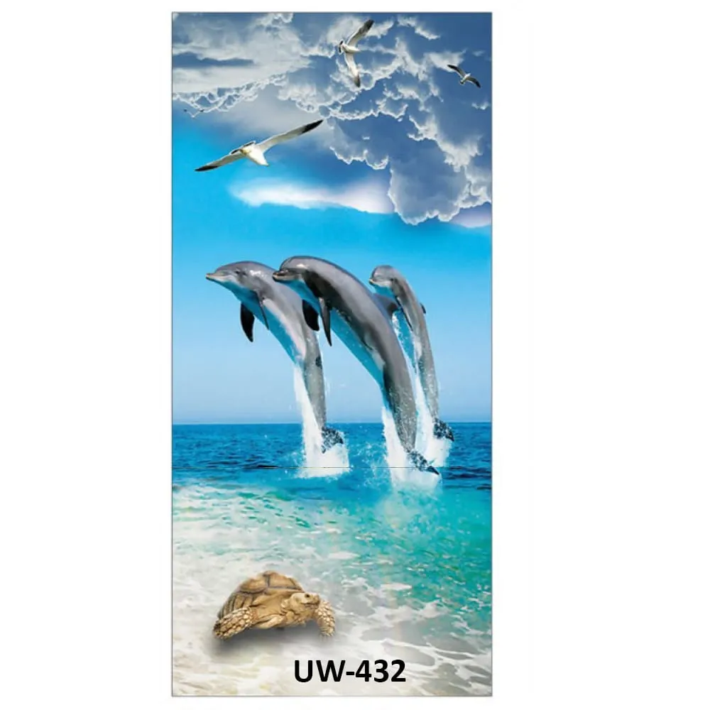 Digital Printed WPC Door 30mm- UW432