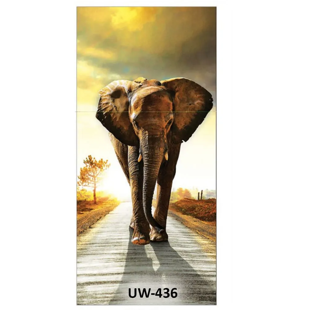 Digital Printed WPC Door 30mm- UW436