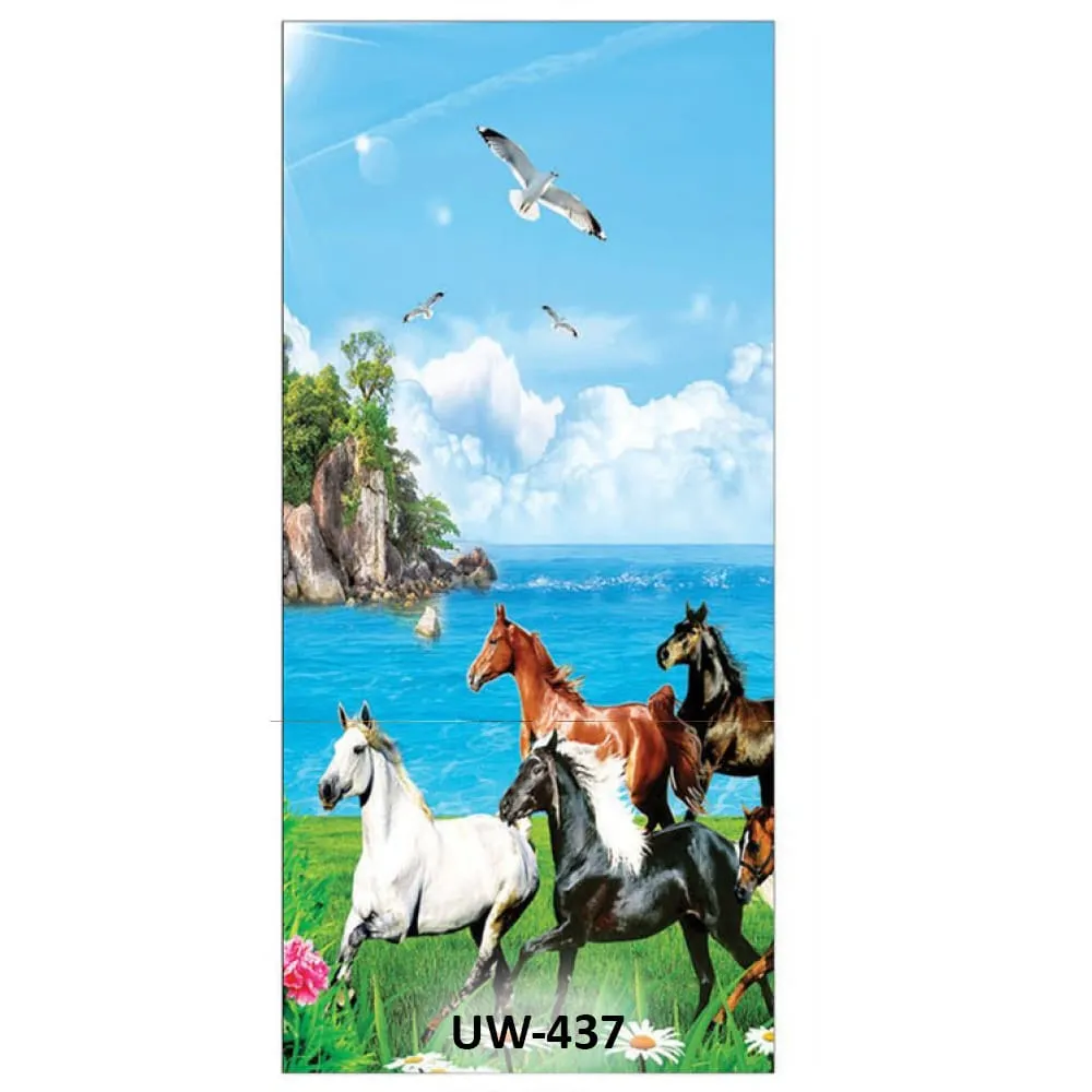 Digital Printed WPC Door 30mm- UW437