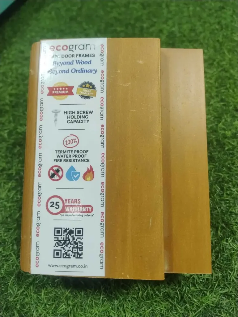 Ecogram WPC Door Frames- 5x2.5 (950+ Density) Teak Color