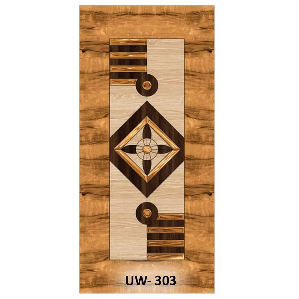 Digital Printed WPC Door 30mm- UW303