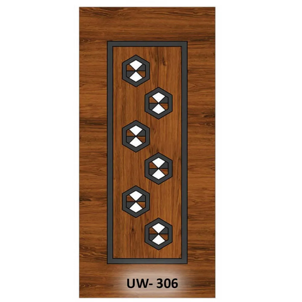 Digital Printed WPC Door 30mm- UW306