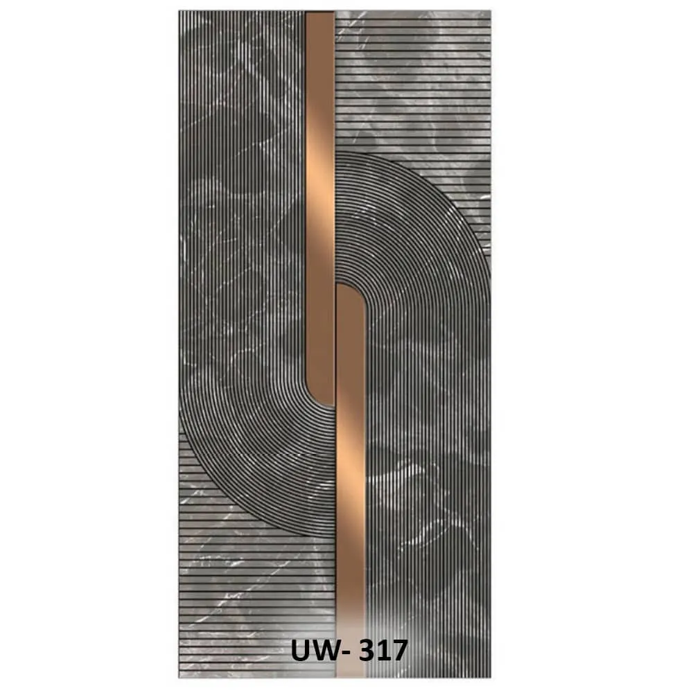 Digital Printed WPC Door 30mm- UW317